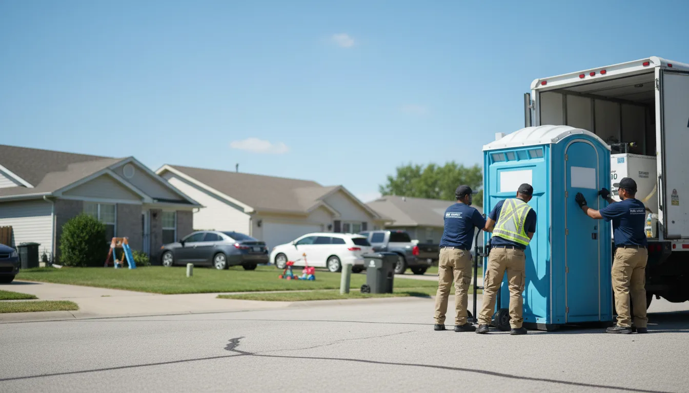 Standard Porta Potty Rentals in Deerfield, MI near me